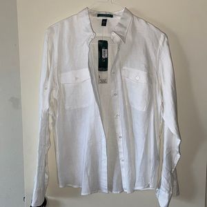 NWT Lauren by Ralph Lauren Safari/Utility Shirt